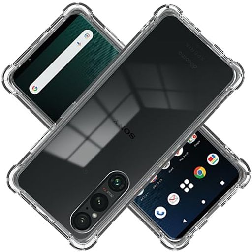 Ή XPERIA 1 V SO-51D SOG10 XQ-DQ44 P[X NA P[X XPERIA1 V Jo[ TPU XPERIA 1V یP[X Jo[w XPERIA1V veN^[ VF No[ NA \tg VF