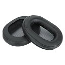 イヤーパッド SONY MDR-1ABT MDR-1RBT MDR-1RNC用のペアブラックヘッドフォンイヤークッション交換用コットンヘッドセットイヤーカップ