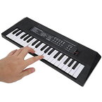 電気ピアノ ミニ鍵盤 電池給電/USB給電式 電子オルガン こども楽器玩具 音楽キーボード マイク 屋外