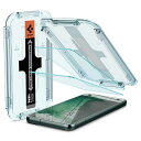 SpigenEZFitガラスフィルムGalaxyS22Plus用貼り付けキット付き指紋認証対応ギャラクシーS22Plus対応保護フィルム2枚入