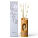 AromaNaturals天然竹素材スリーブルームフレグランスリードディフューザー芳香剤100ml(WHITETEA)