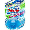【まとめ買い】液体ブルーレットおくだけ トイレタンク芳香洗浄剤 ミントの香り 詰め替え用 70ML×4個(4)