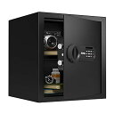 RPNB金庫家庭用小型電子金庫保管庫防犯セーフデジタルキーボード緊急キーでロック解除現金宝飾品貴重品A4ファイル収納ケース床・壁に固定可能家庭事務所旅館店に適し日本語マニュアル…