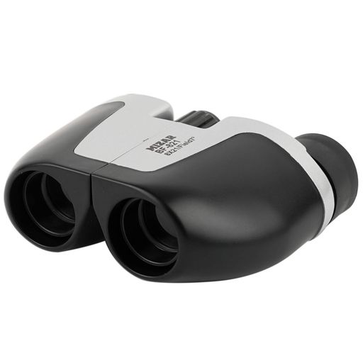 MIZAR-TEC双眼鏡ポロプリズム式8倍21ミリ口径コンパクトタイプケース付きグレーBF-821