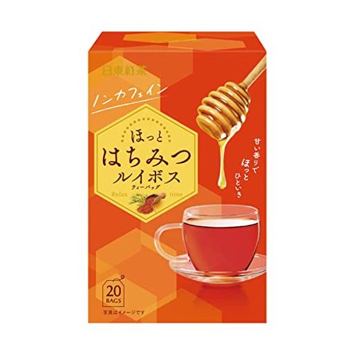 三井農林 日東紅茶 はちみつルイボスティーバッグ 20袋×2個 1