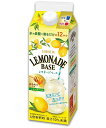 三井農林 日東紅茶 レモネードベース 480ml×4本