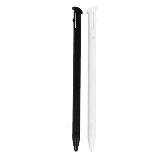 【ノーブランド品】NEW 3DS用 タッチペン 2本セット 白と黒