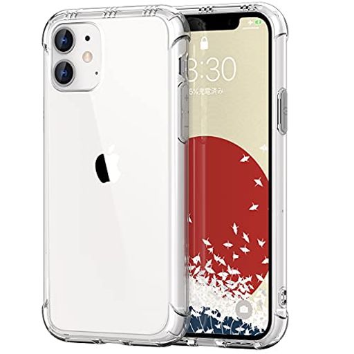 ONESiPhone11ケースHD全透明米軍MIL規格超耐衝撃『360°エアバッグ、半密閉音室』〔画面·レンズ保護、滑り止め、ストラップホール〕薄型Qi充電超軽量衝撃吸収HQ·TPUクリスタルクリア音楽カバー