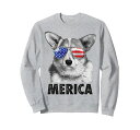 CORGI7月4日メリカメンズレディースアメリカ国旗サングラストレーナー