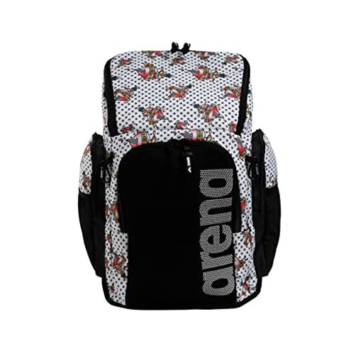 ARENA TEAM 45L SWIMMING ATHLETE SPORTS BACKPACK TRAINING GEAR BAG FOR MEN AND WOMEN CRAZY TATTOOS