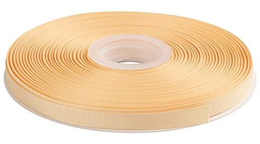 AVANAVA幅9mmポリエステルグログランリボン縦長45m#614.シャモア