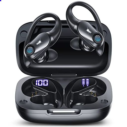 yVo BLUETOOTH 5.3z| CX Cz BLUETOOTH jO u[gD[X ق Ԃ[Ɓ[ WIRELESS EARPHONES HIFI 13MMhCo[  LEDobe[cʃfBXvC