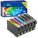 【LxTek】RDH-4CL互換インクカートリッジエプソン(Epson)用RDHリコーダーインク4色セット+黒2本(合計6本)大容量/説明書付/残量表示/個包装PX-048APX-049A