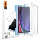 SpigenEZFitガラスフィルムGalaxyTabS9Ultra用貼り付けキット付きギャラクシーTabS9Ultra対応保護フィルム1枚入