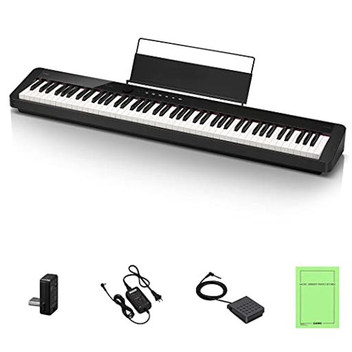 カシオ(CASIO)電子ピアノ PRIVIA PX-S1100BK(ブラック) 88鍵盤 スリムデザイン