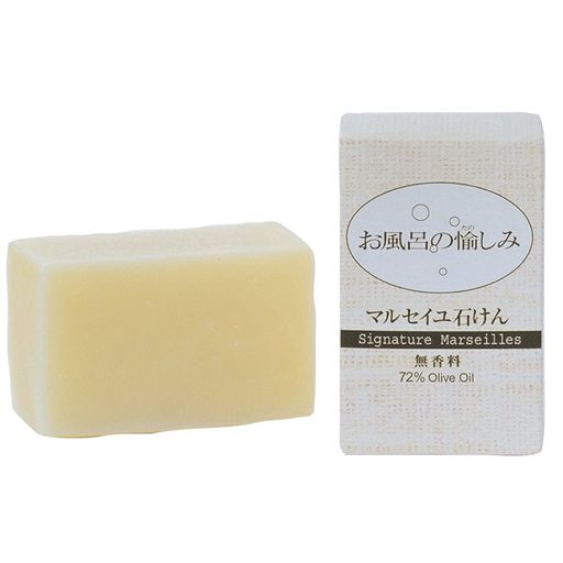 太陽油脂お風呂の愉しみマルセイユ石鹸(無香料)120グラム(x1)