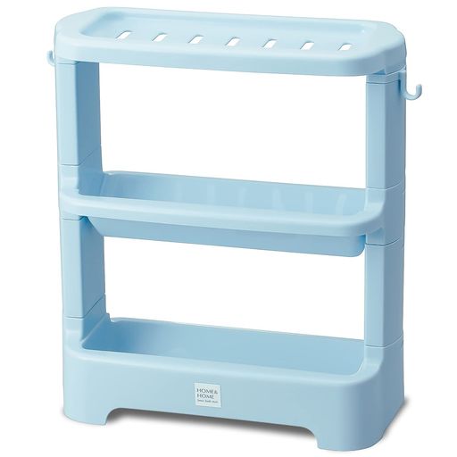 Rakuten - リスシャンプーボトルラックH&Hブルー『防カビ加工』日本製