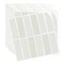 MORCART【20枚】タイルシール防水耐熱キッチン洗面所トイレDIY家具やアイテムの装飾タイルシート壁紙シール3Dリメイクシート(25x25cmライトカーキ)