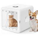 CAARANY 犬 猫 ペットドライルーム 65L大容量 ドライハウス 静音 ドライヤーハウス 12.5KGまで対応 ハンズフリー 自動 速乾 20-45°C温...