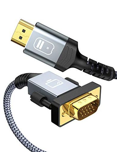HDMI VGA ϊP[u 1.8M 1080P@60HZ HDMI DSUB ϊ P[u HDMI IX TO VGA IX(HDMIVGA) PS4APCAj^[AvWFN^[ɑΉ