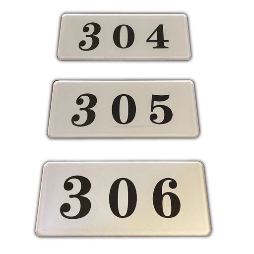 Seagron�롼��ʥ�С��ץ졼�������ֹ��ֹ�ץ졼�Ȥ�����쥢�������3.5x8cmx0.2cm(304+305+306����С�)...