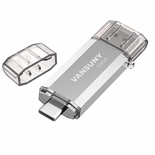 VANSUNY USBメモリ TYPE-C 128GB 高速転送