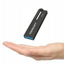 VANSUNY USBメモリ 64GB USB 3.0 フラッシュドライブ 高速 金属製 防水 USBメモリー64ギガ 大容量 WINDOWS PCに対応(黒)