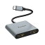 WAVLINK USB TYPE-C-ǥ奢 HDMI ץ 4Kߥ˥ɥå󥰥ơ/2X4K@30HZ /1X4K60HZ MACBOOK PRO 2019/IPAD PRO 2020/DELL XPS 13/15/ʤɤʵȸߴ
