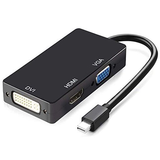 MINI DISPLAYPORT VGA HDMI DVI 変換 アダプタ SURFACE PRO 対応 3IN1 変換 ケーブル 4K 60HZ 3種類の出力 MAC BOOK/MAC BOOK PRO/MAC BOOK AIR/IMAC/MAC