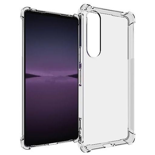 FOR XPERIA 1 V SO-51D /SOG10 用の保護ケース FOR XPERIA 1 V SO-51D /SOG10 用のTPU素材製 スマホケース 透明 スリム ソフト薄型 耐衝撃 FOR XPERIA 1 V SO-51D