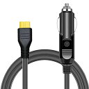 12V 24V車載シガーソケット充電ケーブル シガーソケットからXT60ポート 16AWG 100CM ポータブル電源充電用ケーブル