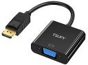 TSUPY Displayport VGA ϊ 1080p bLRlN^ fBXvC|[gVGA ϊA_v^ Displayport to VGA ϊ DP VGA ϊ P[u DP IX VGA X fBXvC j^[ PC