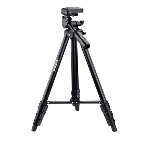 SVBONYSV101三脚カメラ三脚レバーロック式3WAY雲台軽量コンパクト水準器4段階伸縮(44cm-138cm)360度回..