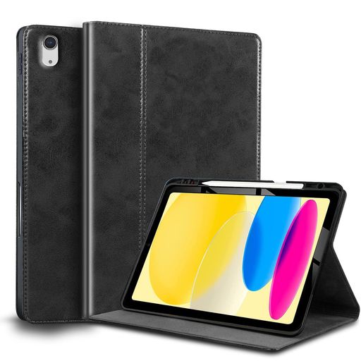 GexmilケースiPad第11世代(A16)11インチ202510世代専用10.9インチ(2022)高級レザー製ペン収納衝撃防止..