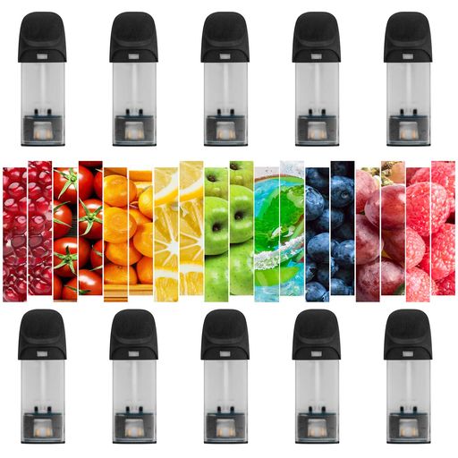 HECCO電子タバコmodel2互換カートリッジ味が10種類あるメンソールミントりんごぶどうモデル2対応VAPEビ..