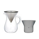KINTO(キントー)SCSコーヒーカラフェセット2cupsステンレス電子レンジ・食洗機対応ギフトプレゼント27620