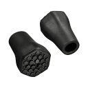 PATIKIL トレッキングポールの先端 2個 登山スキー杖 先端プロテクター 交換用アクセサリー グリップの追加 ハイキングポール用(4)