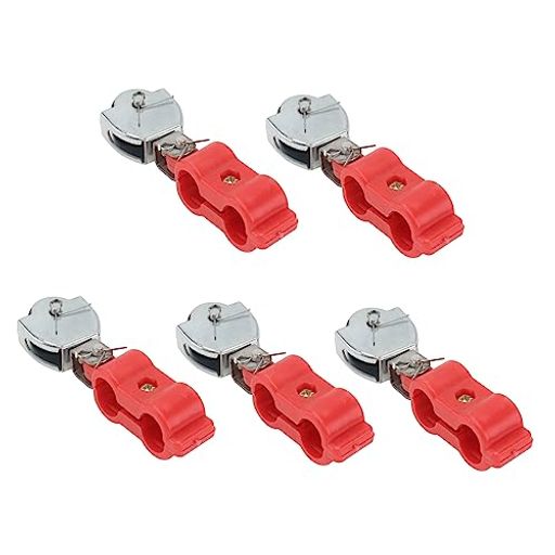 5個のローププーリー滑車ワイヤーロープ用シングルプーリーメタルとプラスチック製産業用リフティング..