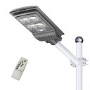 SATADA LED 街灯 ソーラーライト 屋外 センサーライト LED ガーデンライト 防水IP65 コントローラ付属省エネ 配線工事不要 太陽発電 人感セン...