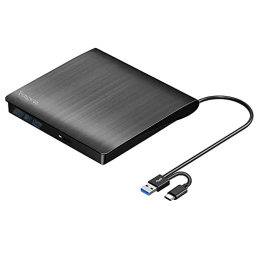 外付けCD/DVDドライブ USB 3.0 USB-Cアダ