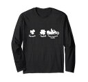 トライク大人のトライクモータートライク三輪車トライクバイクトライカー長袖Tシャツ