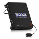 BOSSAudioSystemsR1100Mライオットシリーズカーオーディオサブウーファーアンプ-1100W高出力一体鋳造型A/B級安定した2/4オーム駆動ロー/ハイレベルインプットローパスクロスオーバーMOSFET電源回路