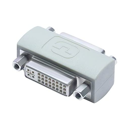 DTECH DVI DVI 変換 延長 アダプター DVI-I (24+5) メス TO DVI-I (24+5) メス 中継 コネクター デジタル DVI 29PIN プラグ 小型