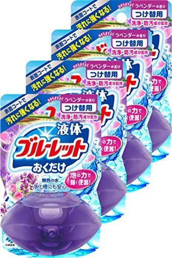 【まとめ買い】液体ブルーレットおくだけトイレタンク芳香洗浄剤やすらぎそよぐラベンダーの香り詰め替え用70mlx4個 【まとめ買い】液体ブルーレットおくだけトイレタンク芳香洗浄剤やすらぎそよぐラベンダーの香り詰め替え用70mlx4個