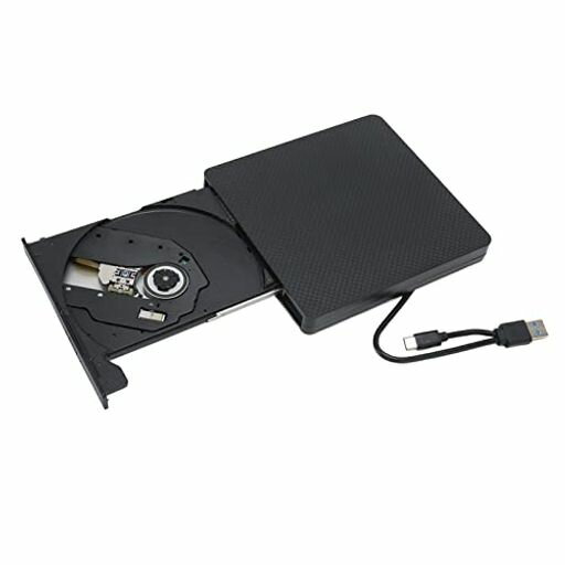 外部 DVD ドライブ USB 3.0 TYPE-C、CD DVD 