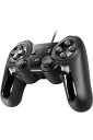 エレコムUSBゲームパッド13ボタンXinput振動連射高耐久モンスターハンターライズ:サンブレイク動作確認済ブラックJC-U4013SBK