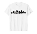 トライク大人のトライクモータートライク三輪車トライクバイクトライカーTシャツ