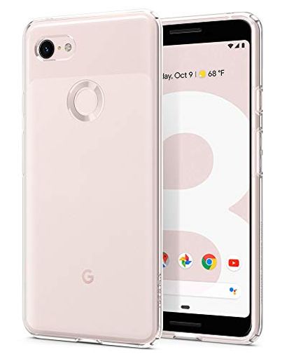 SpigenPixel3ケースTPUソフトケース全面クリア衝撃吸収カメラ保護スクリーン保護指紋防止にじみ防止薄..