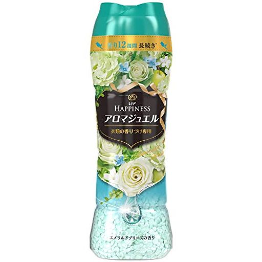 レノア ハピネス アロマジュエル ビーズ 衣類の香りづけ専用 エメラルドブリーズ 本体 520ML