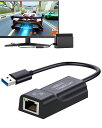 ニンテンドースイッチ対応【NINTENDOSWITCH対応】LANアダプターUSB-AFORNINTENDOSWITCH有線LANアダプターUSBLANアダプターUSBTORJ451000/100/10MBPS高速有線